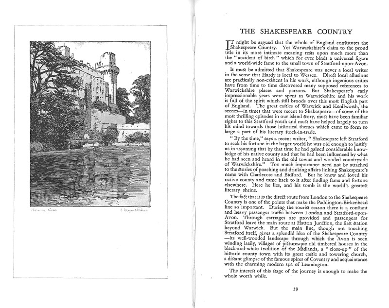 Through the Window - The Shakespear Country