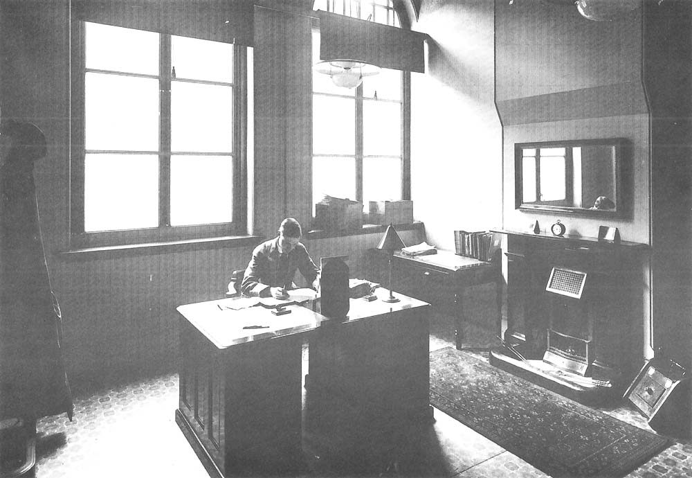 The Chief Clerk's Office in the Good's Office, whose windows looked out on to Moor Street