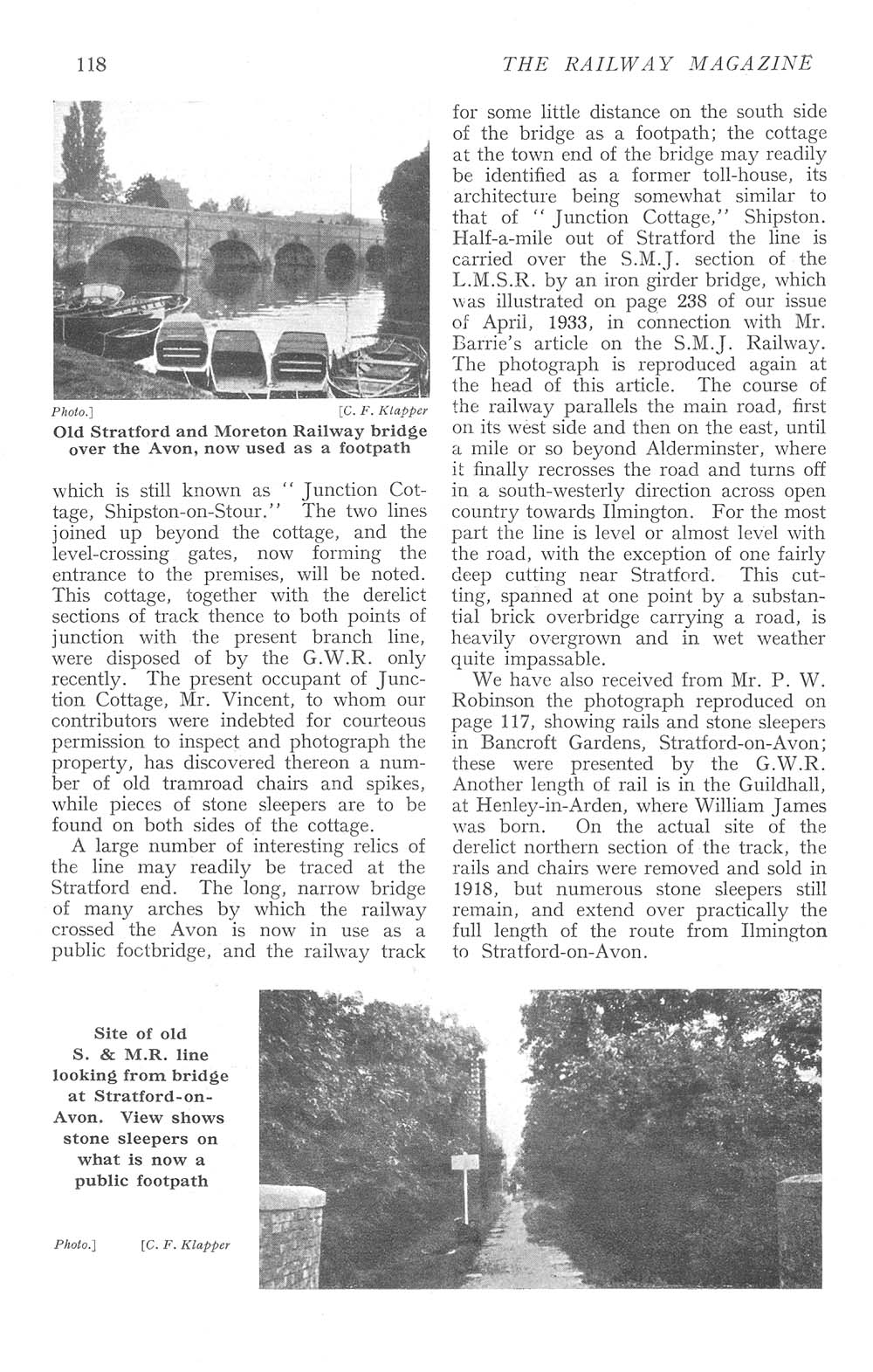 GWR Appendix to the March 1950 STT detailing the local instructions as to the occupation of the Shipston-on-Stour Branch