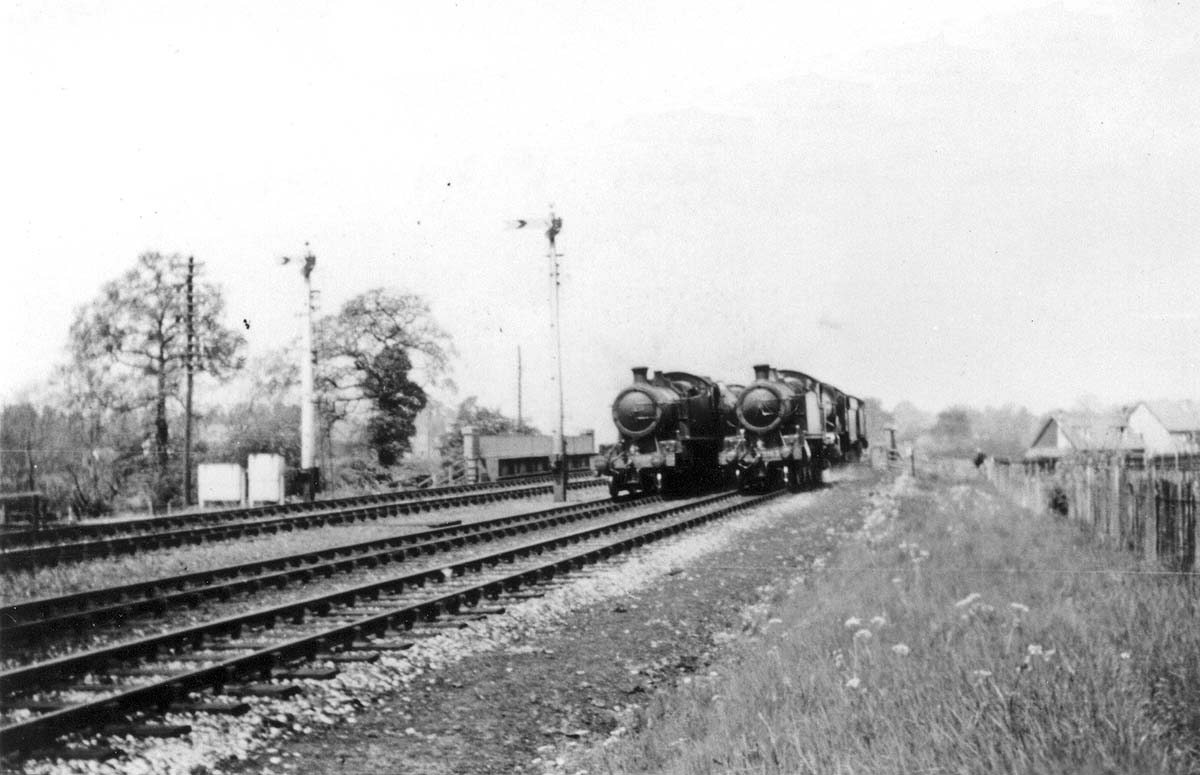 Olton Station The four Kings can be seen near milepost 121¼ just south of the plate girder