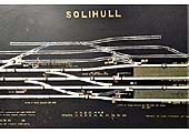 Solihull Signal Box closed on 1st September 1969, the 8ft long illuminated diagram was bought by Martin Crane