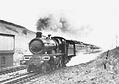 GWR 40xx 'Star' class 4-6-0 No 4043 'Prince Henry' with class A headcode on a down express in 1920s