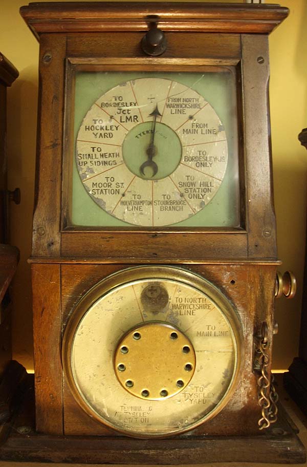 One of the Great Western Railway �Train Describer� instruments thought to be from Small Heath South Signal Box