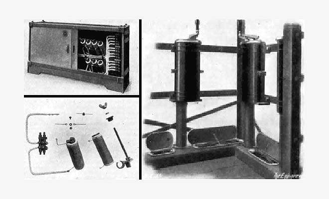 Close up photographs of components of the 20 ton electrically powered travelling gantry crane installed at Small Heath down goods yard