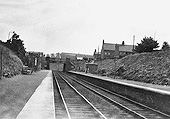Spring Road Platform looking towards Birmingham on 24th June 1930, just over a year after the platforms had been extended