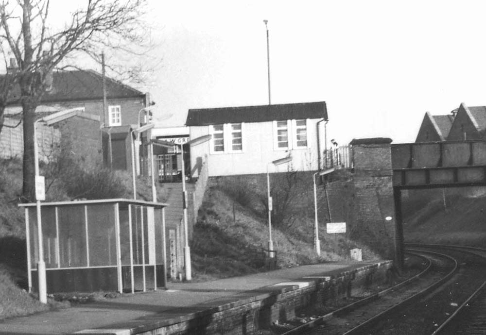 Spring Road Platform Close up of the main access to the station