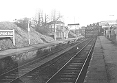 Looking towards Birmingham from the Stratford upon Avon end of the up platform with the down platform on the left, where once the main passenger facilities stood