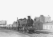 Ex-Great Western Railway 2-6-0 93xx class mogul No 9314 approaching Stratford-upon-Avon Station