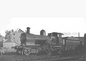 GWR 4-4-0 Earl class class No 3207 'Earl of St Germans' shunts coal wagons at Birmingham Road goods yard