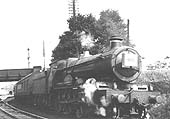 GWR 2-6-0 No 4397 is held by signals whilst at head of a Snow Hill to Stratford on Avon local train on 21st May 1935