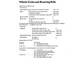 The Whistle Codes and Routeing Bells used at different points on the Stratford on Avon to Cheltenham Railway