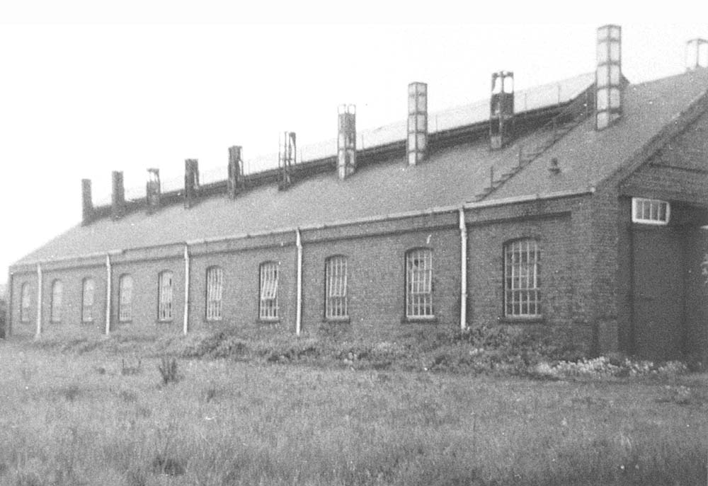 View of the west elevation of Stratford on Avon Shed in June 1965 almost three years after closure in September 1962