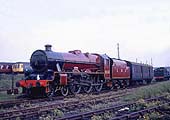 GWR Railcar No 4 is seen standing on one of the direct access roads in to Tyseley Repair workshops as it has maintenance undertaken