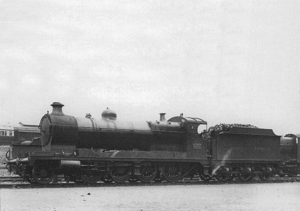 GWR 2-8-0 30xx 'ROD' class No 3001 is seen after being prepared for another turn of work in 1932
