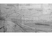 Part of the GWR Property Map showing Tyseley's proposed Goods Yard infrastructure, Carriage Shed, Signal boxes