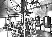 Inside the Engine Room was a belt driven suction pump and a number of associated storage tanks
