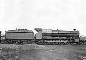 GWR 2-8-0 No 4705, a class 4701 locomotive, is seen standing on one of Tyseley's many stabling roads ready for the following day's service