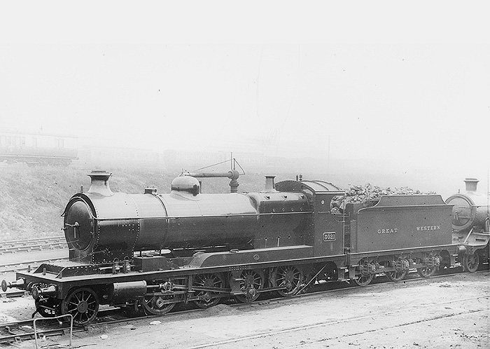 Ex-ROD 2-8-0 No 3021 stands on one of Tyseley's stabling roads resplendent in a fresh coat of paint fully coaled and ready for its next turn