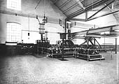 View of the new Power House at Tyseley Locomotive Shed in 1908, with the 200 BHP two cylinder Gas Engine