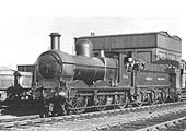 Great Western Railway 0-6-0 2301 (Dean Goods) class No 2413 in Tyseley Locomotive Yard on 18th August 1935