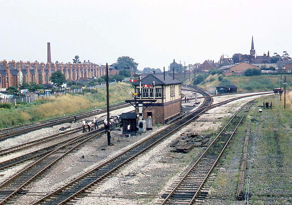 Tyseley Station Looking south from Wharfedale Road towards the junction with the North