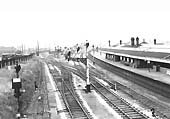 An undated photograph of Tyseley station and the southern junction for Tyseley�s Carriage Sidings