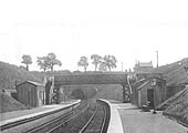 Looking south towards Stratford upon Avon after the first decade of the line and platform being open