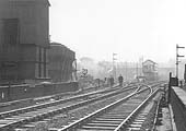 Looking towards Aston No 1 signal cabin sited in the 'V' of the junction between Stechford and New Street