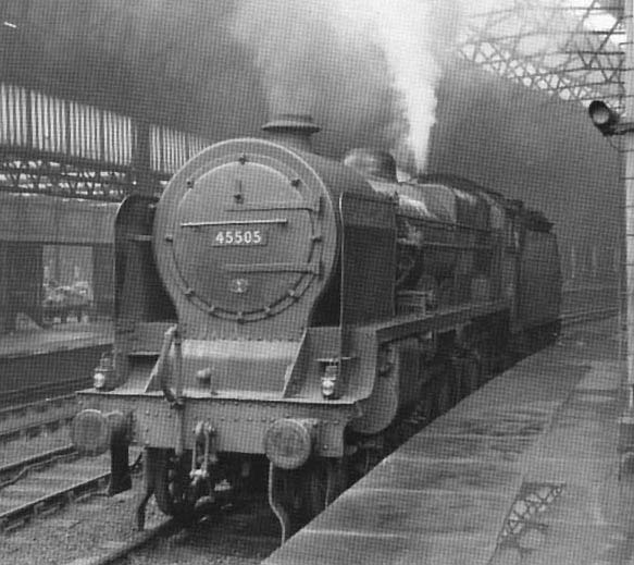 Ex-LMS 3P 2-6-2T No 40118 is seen acting as station pilot on the old LNWR portion of New Street and is marshalling vans