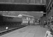 British Railways 1Co-Co1 No 10202 departs New Street station on a down express to the north