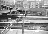 Another view of the rebuilding of New Street station prior to electricfication in September 1966