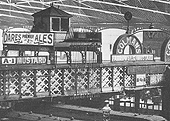 Close up of the Western face of New Street No 3 signal cabin showing the 17 levers controlling the points and signals to the Western half of the station