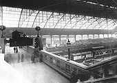 View from one of the windows in the Queens Hotel across the footbridge towards the section of Queens Drive covered by the canopy