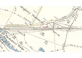 An 1884 25 inch to the mile Ordnance Survey Map of Birdingbury station and goods yard