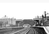 Close up showing Chilvers Coton's 1882 buildings provided for both platform erected at a total cost of �500