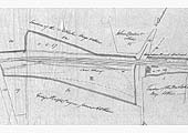A trackplan, circa 1885, showing the station and Coundon Road's coal wharf with just two sidings in place