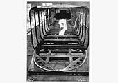 View of one the Coventry Railcar bodies being erected at one of Armstrong Siddeley's workshops