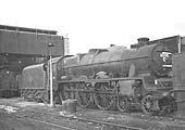 Another view of ex-LMS 5XP Jubilee Class 4-6-0 No 45599 'Bechuanaland' lying in store at Coventry shed