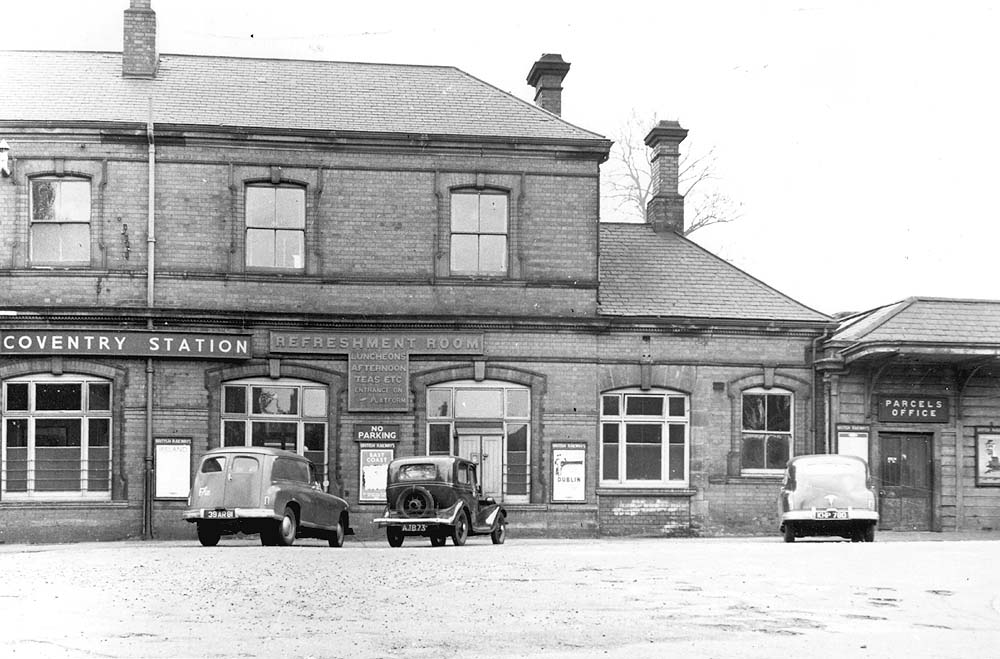 View of Coventry stations' Refreshment Room and the Parcels Office