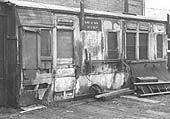 View of a very early LNWR Guards Passenger Brake Coach now being used by the Carriage and Wagon Department
