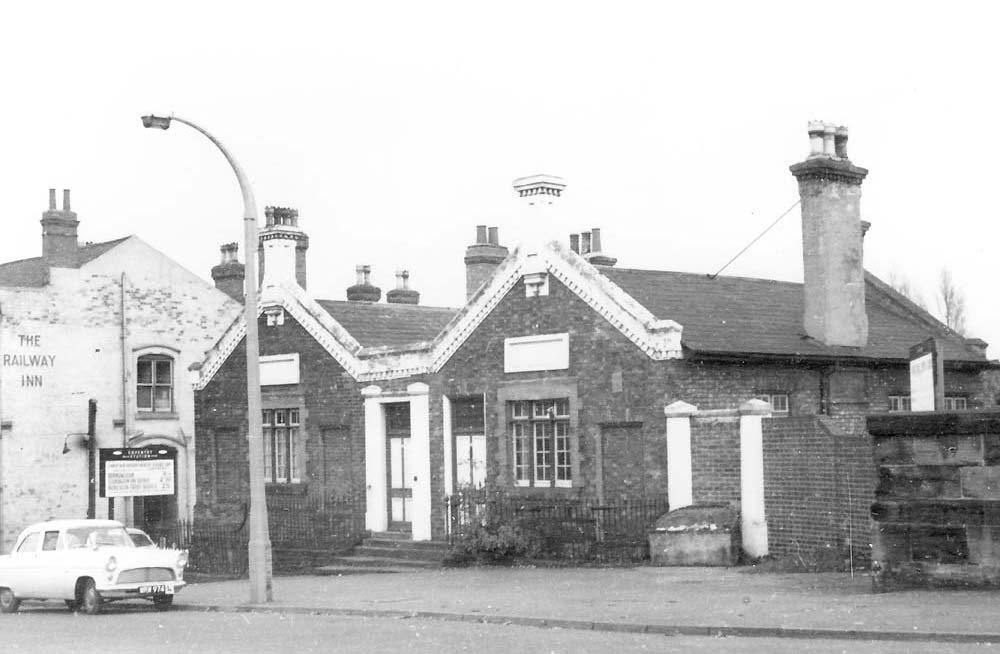 View of the 1838 original L&B station building which remained in use as accommodation for station staff until 1959