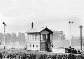 View of Folly Lane, later named Humber Road, junction signal box prior to it being opened and before the lever frame was installed