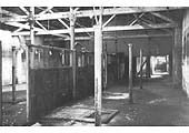 Second interior view of the top floor of the infirmary stable block at the back of Top Yard 30 yrs after the last horse left