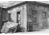 View of the L & B station master's house which was located in Top Yard at the end of the sidings