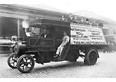 Foden three-ton steam lorry, Fleet No 7A registration number M 9698, built in June 1918 joins the parade in September 1918