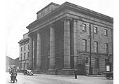 The main building in New Canal Street a hundred years to the day since the first through passenger train arrived