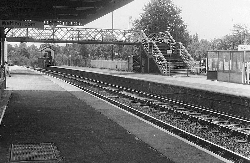 Lookingtowards New Street station from the Lichfield end of Platform 2 