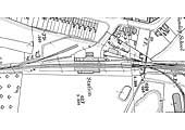 A 1903 Ordnance Survey Map showing Kenilworth station and its two yards, one dedicated to coal the other for all other goods