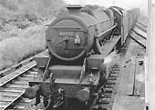 Ex-LMS 5MT 4-6-0 No 44772 approaches Kenilworth Junction Signal Cabin on 15th August 1965