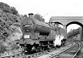 Another view of ex- MR 4F 0-6-0 No 43979 standing at Kenilworth Junction on the Berkswell branch line